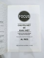 Chuyên Biệt Để Khác Biệt - Al Ries - ảnh 5