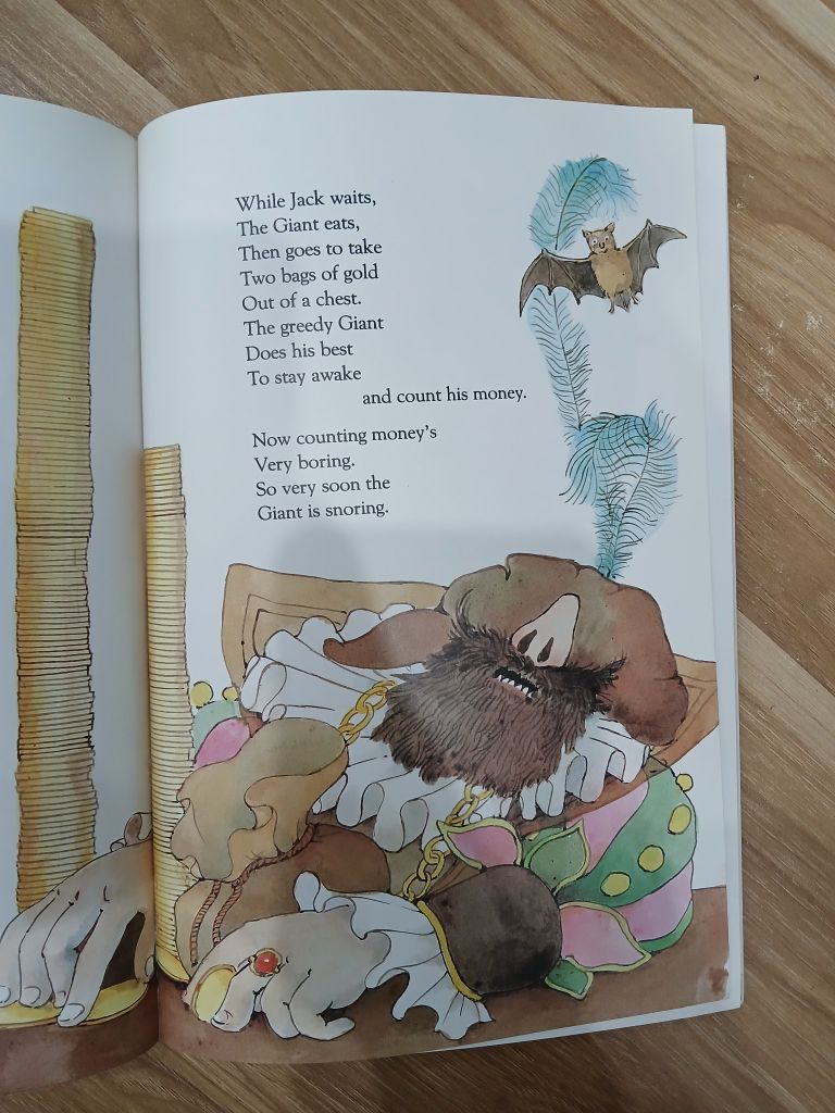 Jack and the Beanstalk - Retold by Beatrice Schenk de Regniers & Anne Wilsdorf - Ảnh thực tế 9
