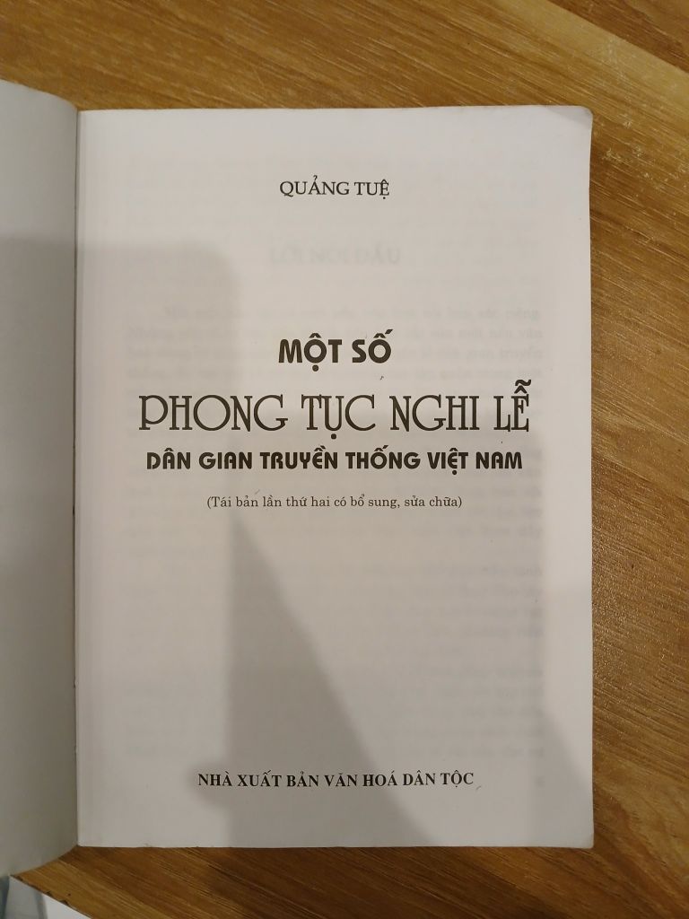 Một Số Phong Tục Nghi Lễ Dân Gian Truyền Thống Việt Nam - Quảng Tuệ - Ảnh thực tế 5