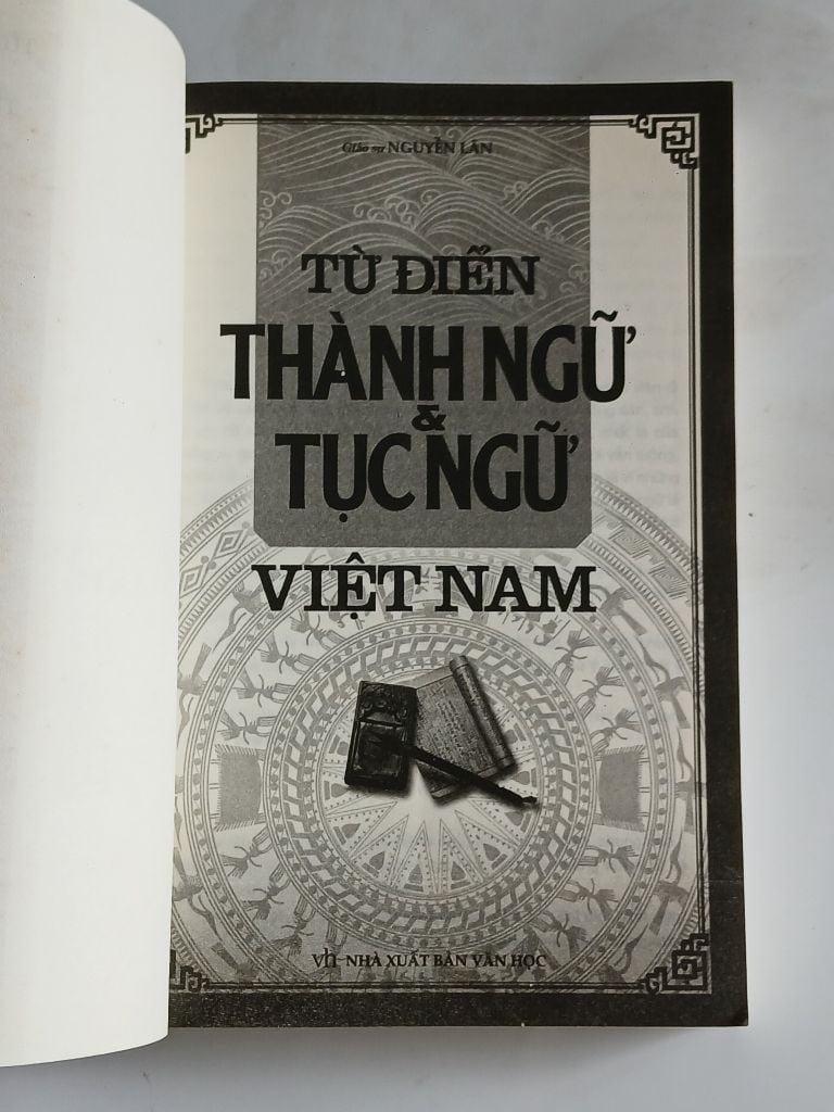 Từ Điển Thành Ngữ & Tục Ngữ Việt Nam - Nguyễn Lân - Ảnh thực tế 5