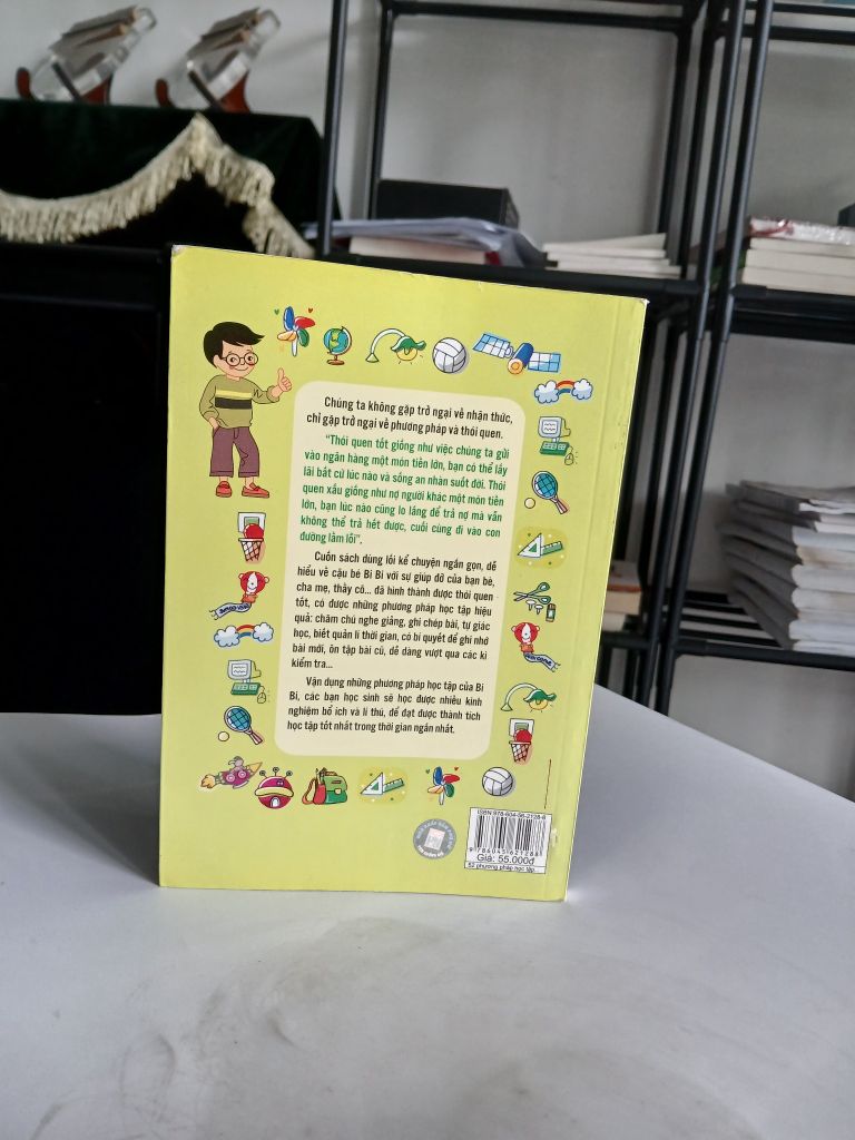 52 Phương Pháp Học Tập Hiệu Quả Dành Cho Học Sinh Tiểu Học - Nguyễn Quang Minh - Ảnh chụp thực tế