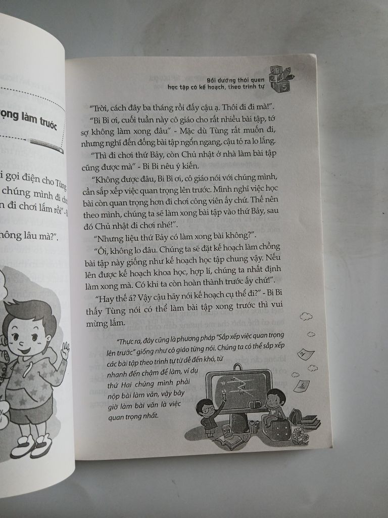 52 Phương Pháp Học Tập Hiệu Quả Dành Cho Học Sinh Tiểu Học - Nguyễn Quang Minh - Ảnh thực tế 6