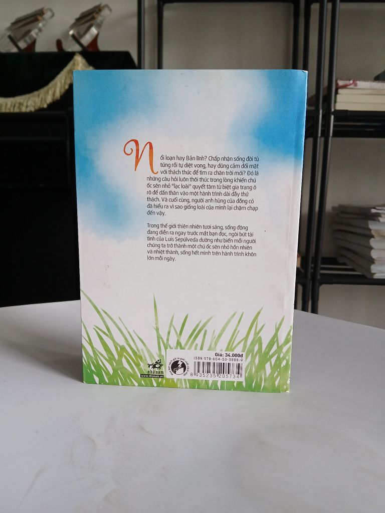Chuyện con ốc sên muốn biết tại sao nó chậm chạp - Luis Sepúlveda - Ảnh chụp thực tế