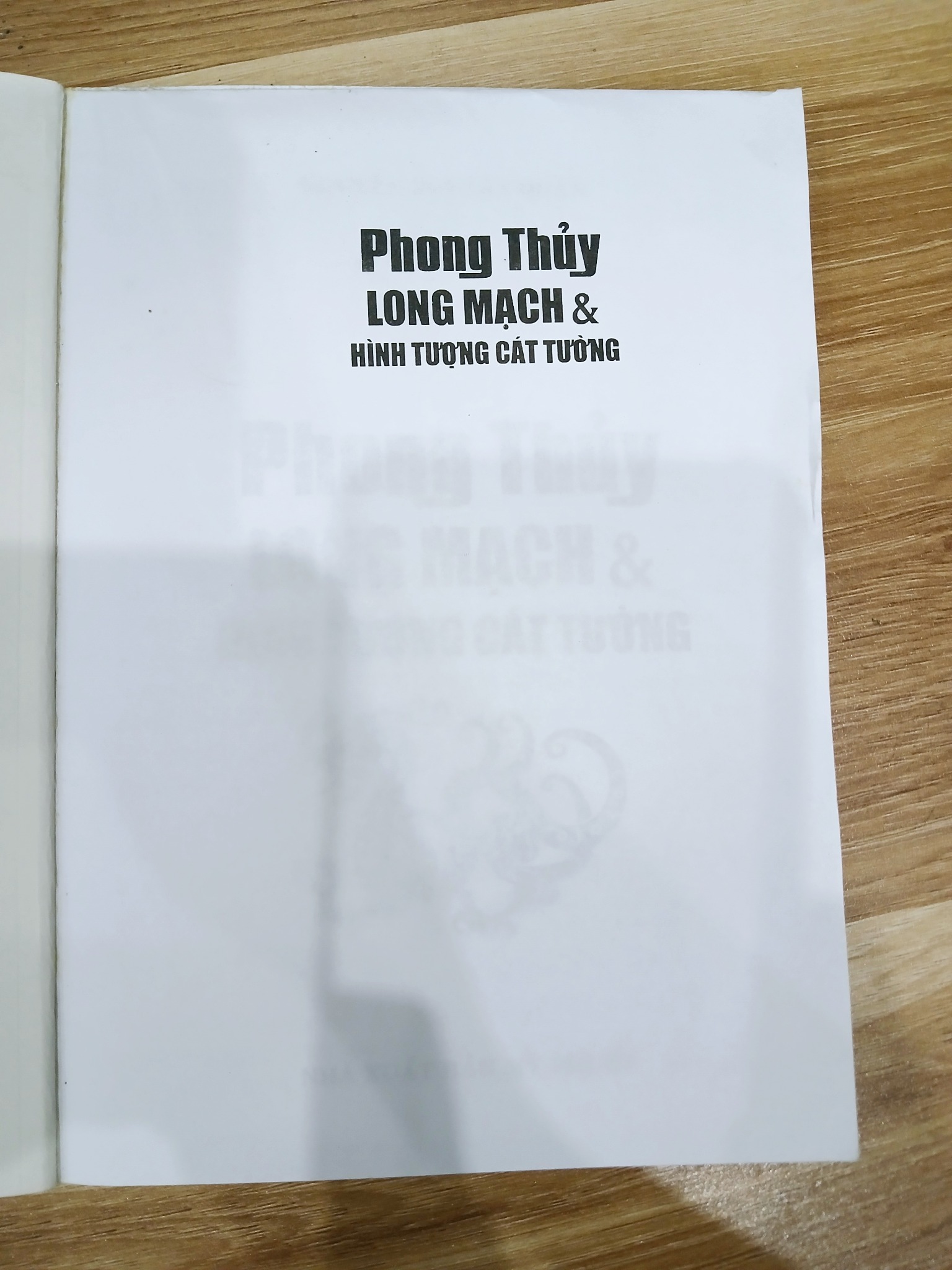 Phong Thủy Long Mạch & Hình Tượng Cát Tường