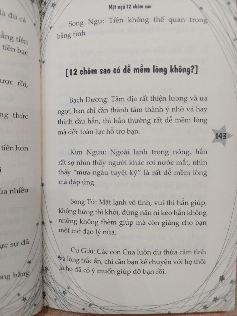 Mật ngữ 12 chòm sao - Ảnh thực tế 10