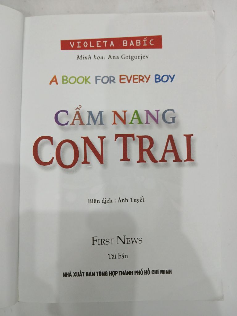 Cẩm Nang Con Trai - Ảnh thực tế 6