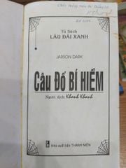 Câu đố bí hiểm - ảnh 5