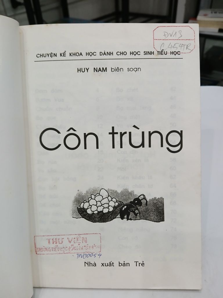 Côn Trùng – Chuyện Kể Khoa Học Cho Học Sinh Tiểu Học - Nhiều Tác Giả - Ảnh thực tế 5