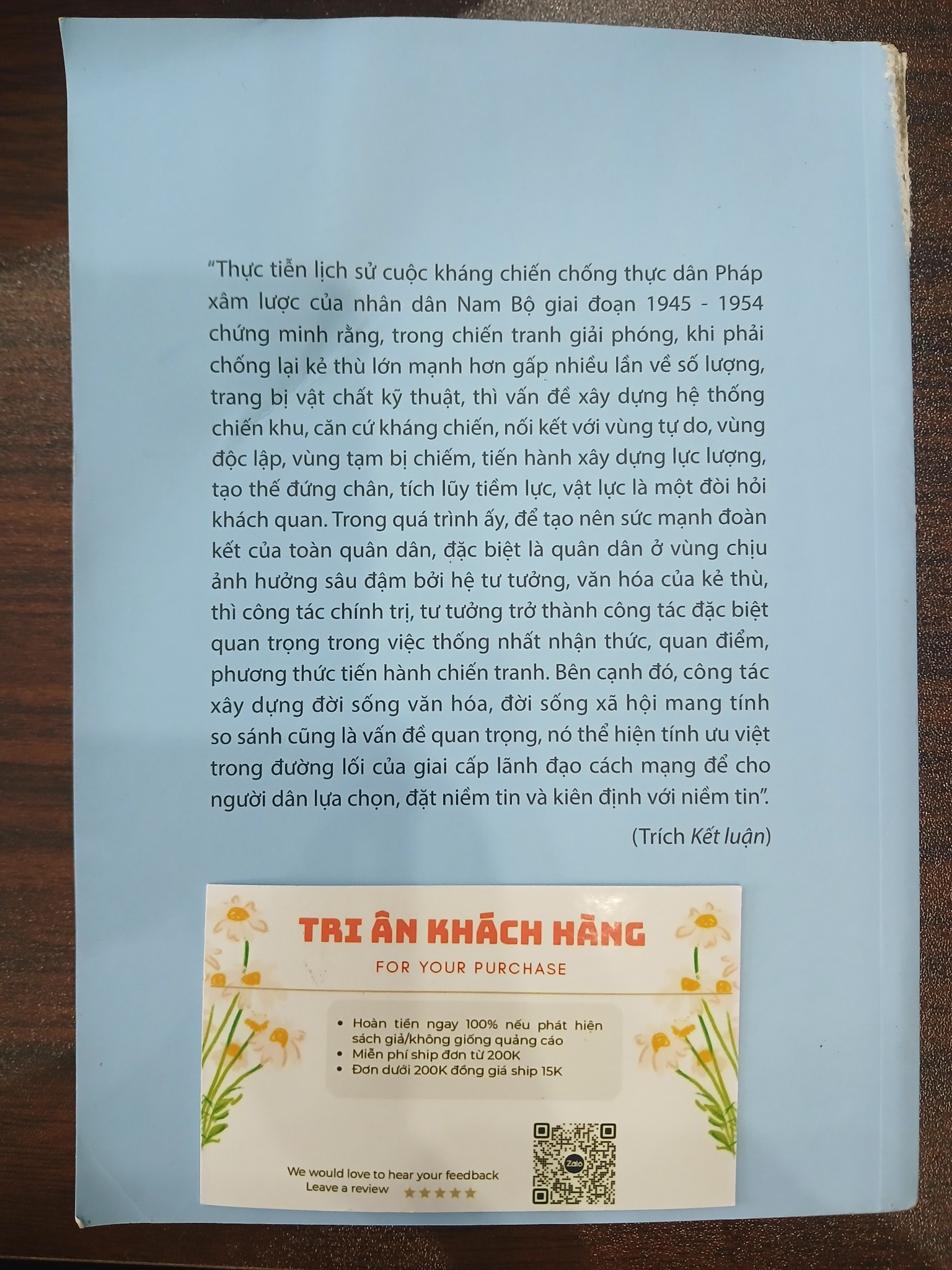 Ảnh sách Công tác chính trị, tư tưởng và đời sống văn hóa, xã hội trong chiến khu cách mạng ở Nam Bộ (1945 – 1954)