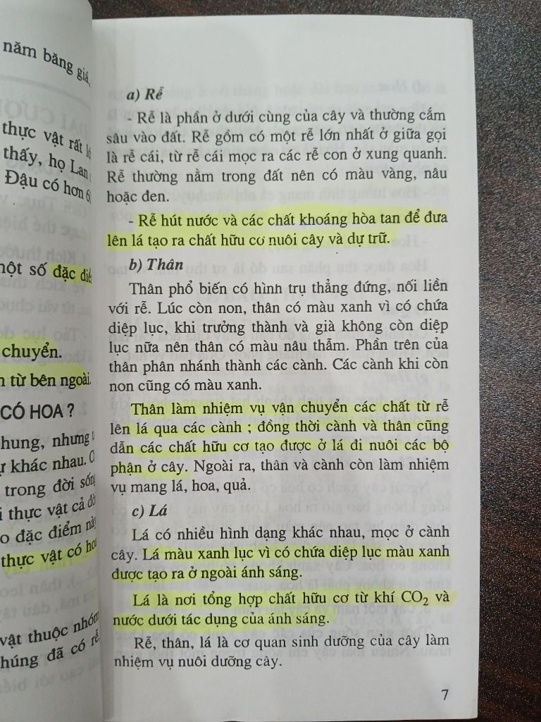 Sổ tay kiến thức Sinh học – THCS - Nguyễn Thế Giang - Ảnh thực tế 8