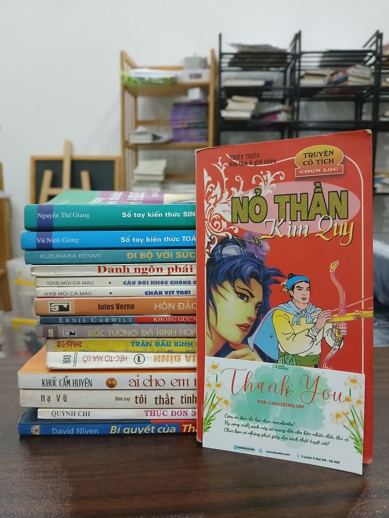 Nỏ thần Kim Quy – Truyện cổ tích chọn lọc - NXB Thanh Niên - Ảnh chụp thực tế