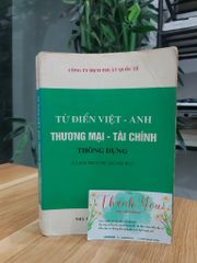 Từ Điển Việt Anh Thương Mại – Tài Chính - ảnh 1