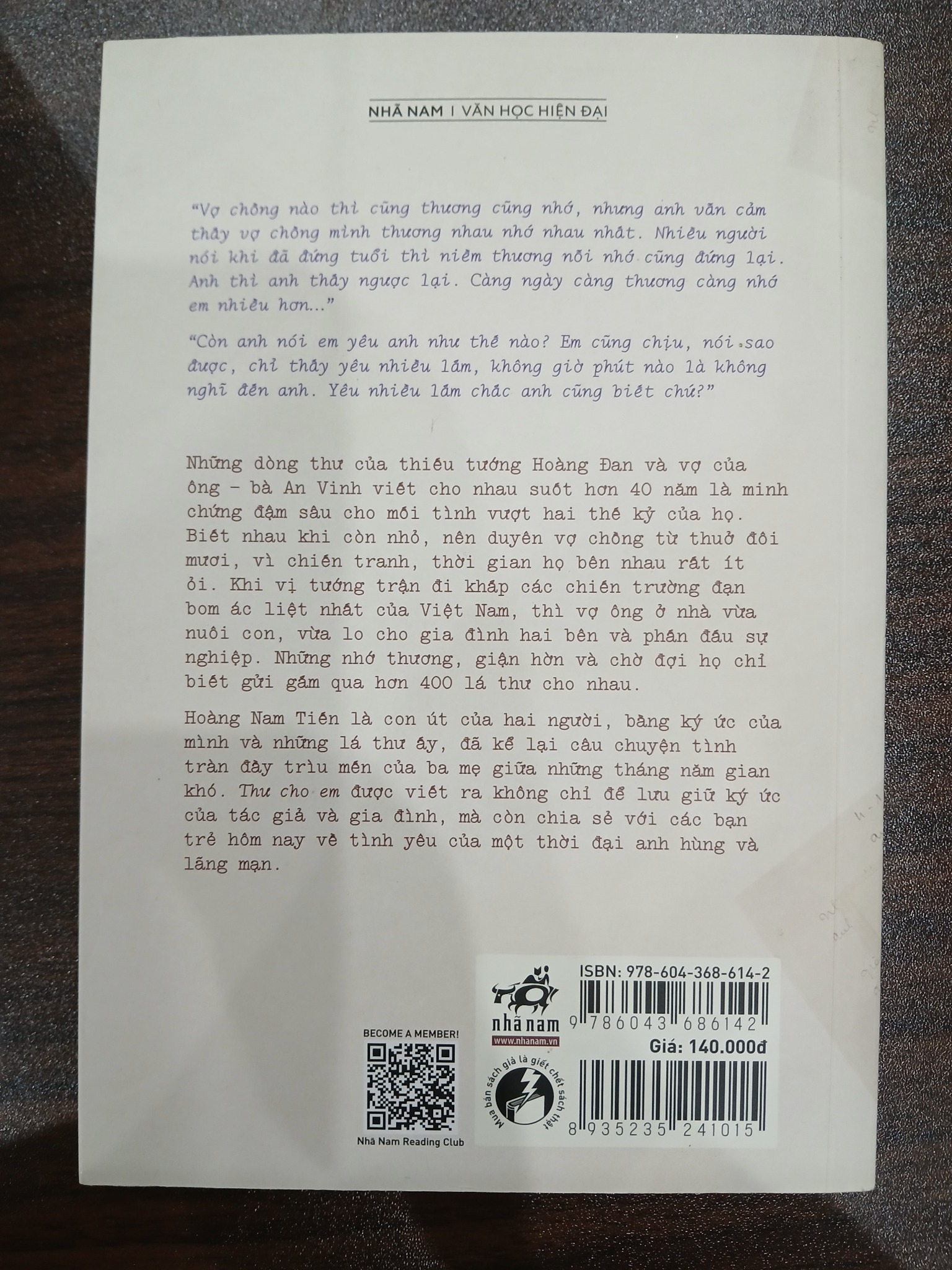 Ảnh sách Thư Cho Em