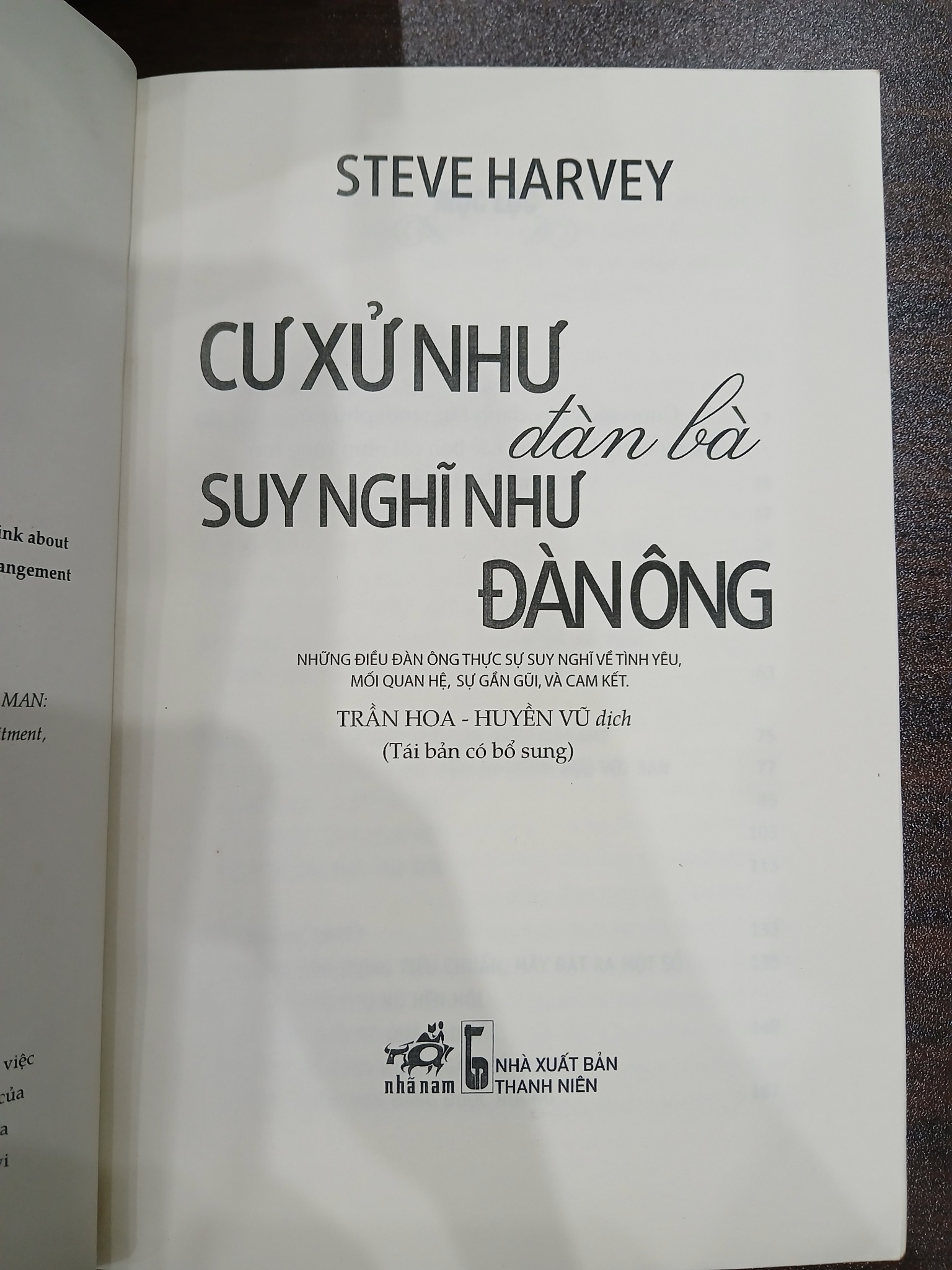 Cư Xử Như Đàn Bà, Suy Nghĩ Như Đàn Ông