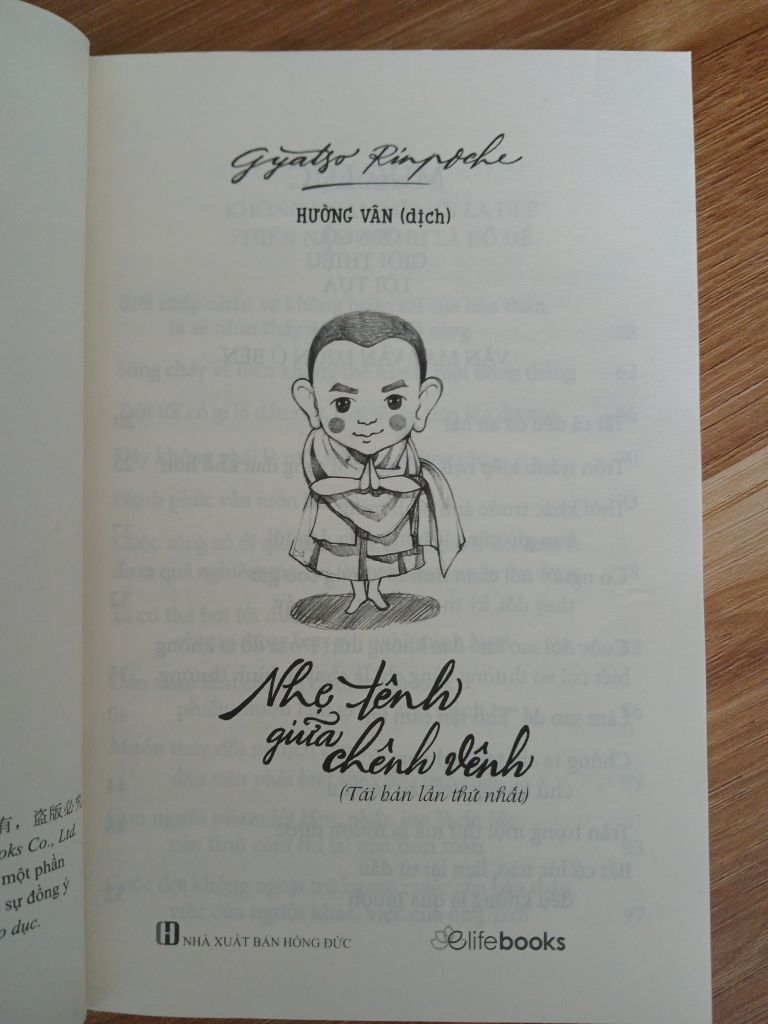 Nhẹ tênh giữa chênh vênh - Gyatso Rinpoche - Ảnh thực tế 5