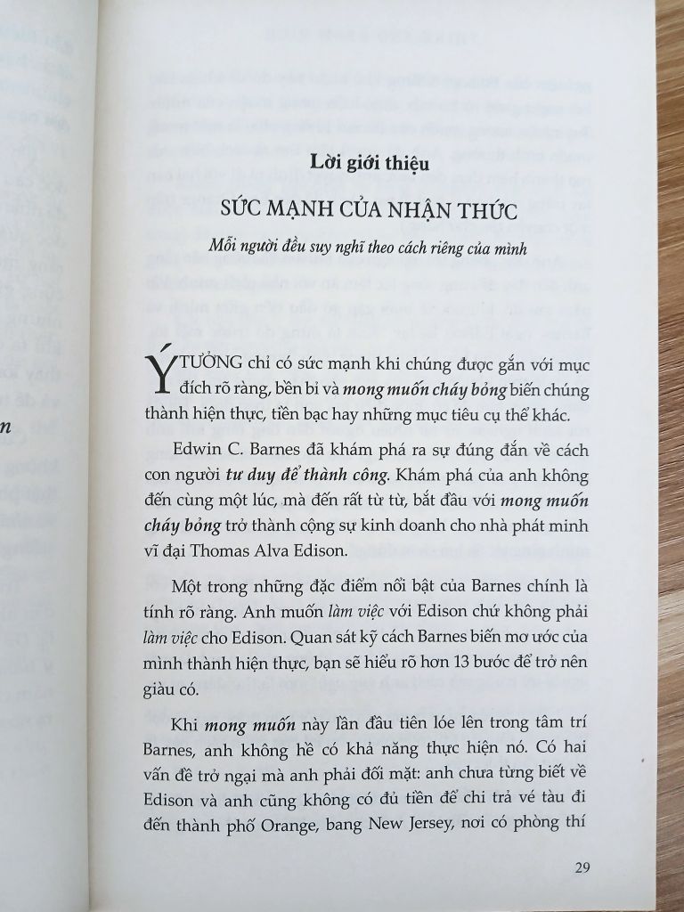 Think and Grow Rich - Ảnh thực tế 8