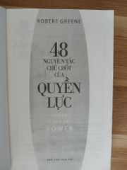 48 Nguyên Tắc Chủ Chốt Của Quyền Lực - ảnh 5