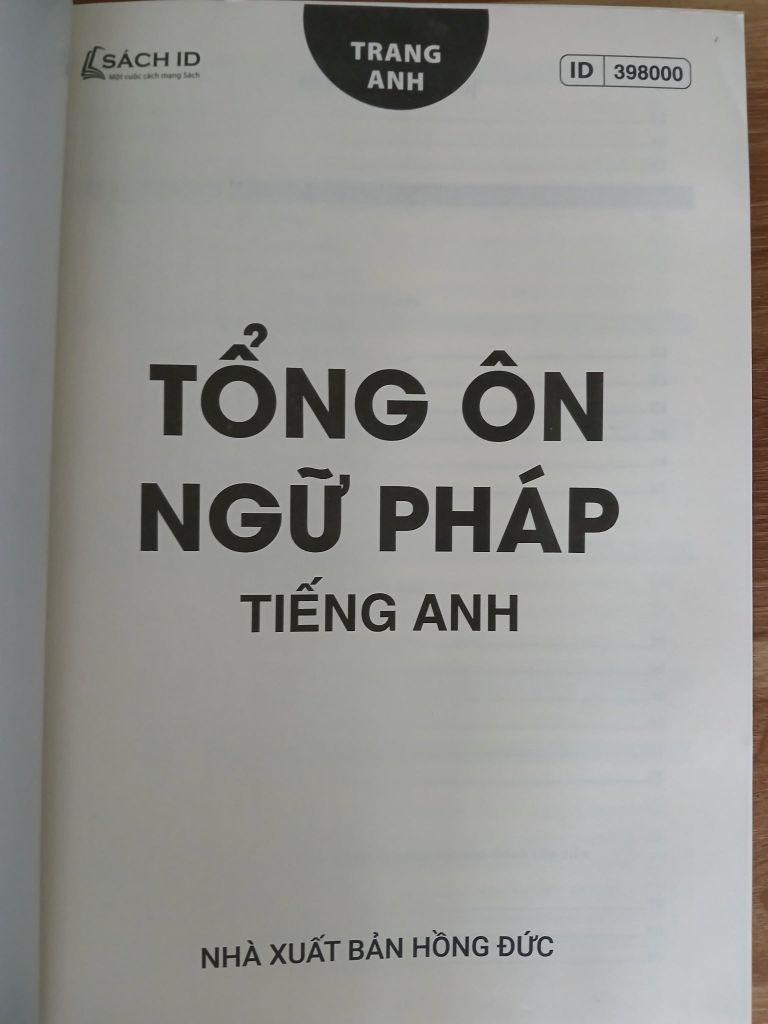 Tổng Ôn Ngữ Pháp Tiếng Anh - Trang Anh - Ảnh thực tế 5