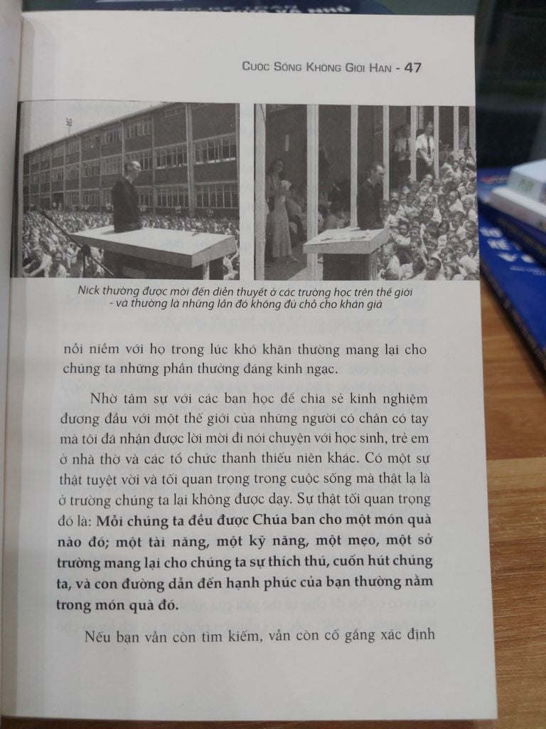 Cuộc Sống Không Giới Hạn – NICK VUJICIC - Ảnh thực tế 10