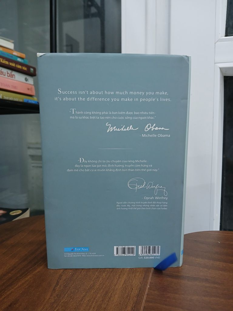 Becoming – Michelle Obama - Ảnh chụp thực tế