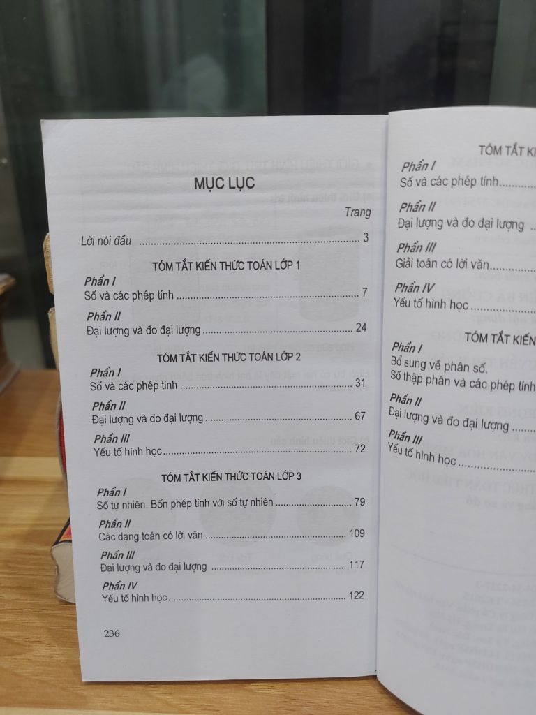 Sổ Tay Tóm Tắt Kiến Thức Toán Tiểu Học – Trần Thị Kim Cương - Ảnh thực tế 5