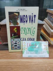 MẸO VẶT TRONG GIA ĐÌNH – VÕ THỊ HOA - ảnh 1