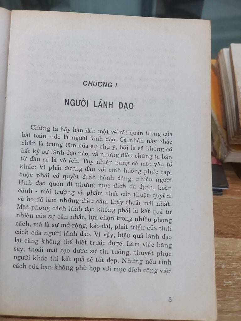 1997 NGHỆ THUẬT LÃNH ĐẠO - QUẢN TRỊ – CÁT DƯƠNG VĂN THÁI - Ảnh thực tế 6