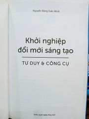 Khởi nghiệp đổi mới sáng tạo - Tư duy & công cụ – Nguyễn Đặng Tuấn Minh - ảnh 5