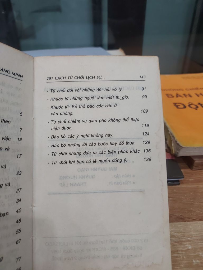 201 CÁCH TỪ CHỐI LỊCH SỬ VÀ HIỆU QUẢ – QUANG MINH - Ảnh thực tế 6