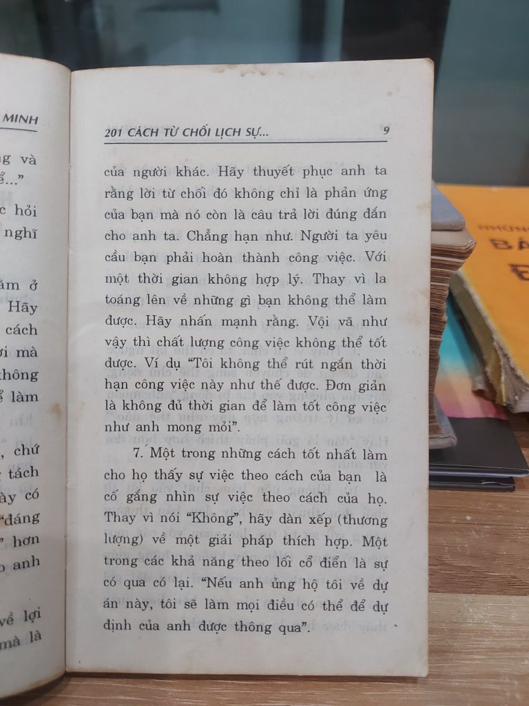 201 CÁCH TỪ CHỐI LỊCH SỬ VÀ HIỆU QUẢ – QUANG MINH - Ảnh thực tế 9