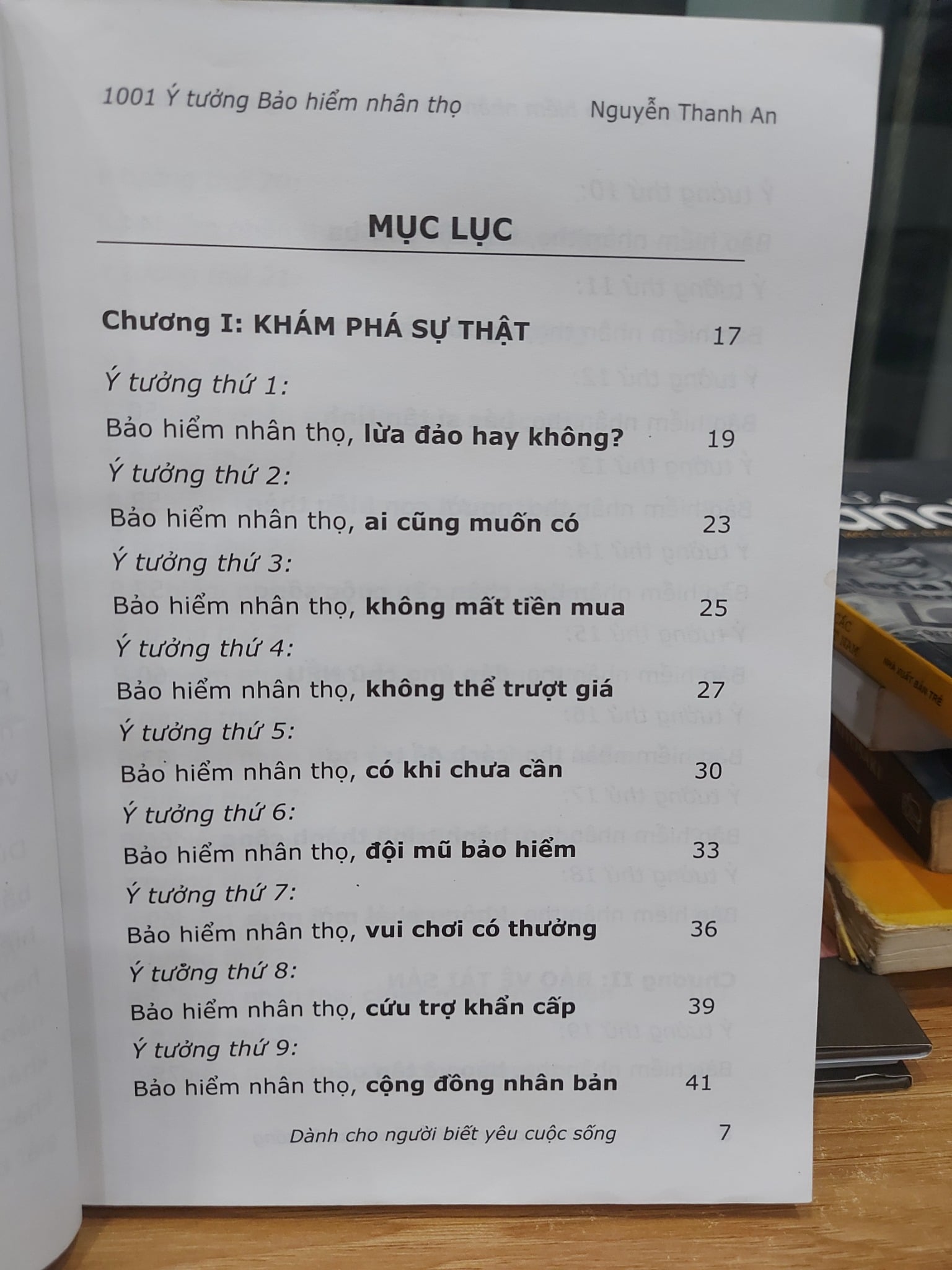 1001 Ý TƯỞNG BẢO HIỂM NHÂN THỌ – NGUYỄN THANH AN