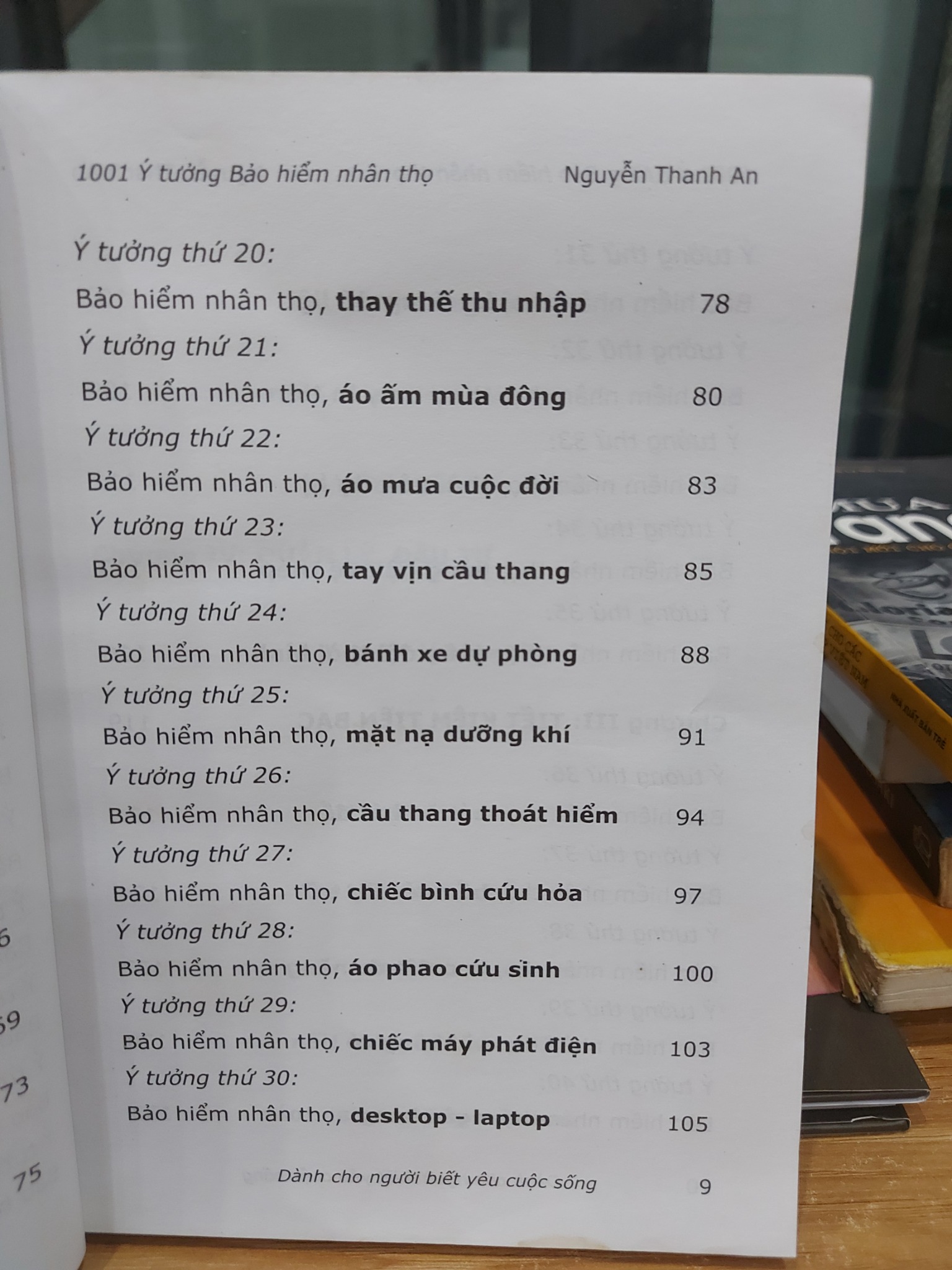 1001 Ý TƯỞNG BẢO HIỂM NHÂN THỌ – NGUYỄN THANH AN