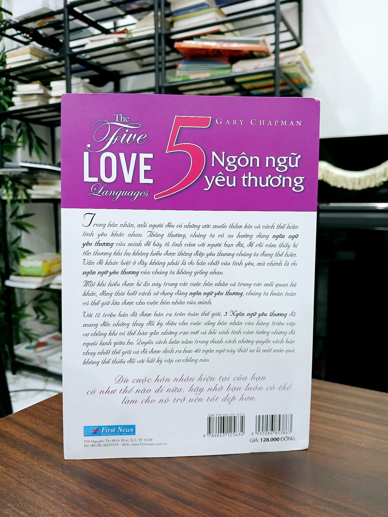 Ảnh sách 5 ngôn ngữ yêu thương – Gary Chapman