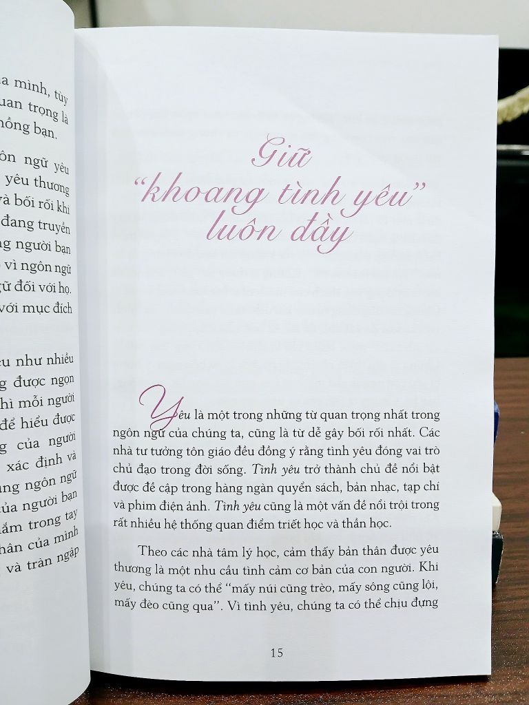 5 ngôn ngữ yêu thương – Gary Chapman - Ảnh thực tế 9