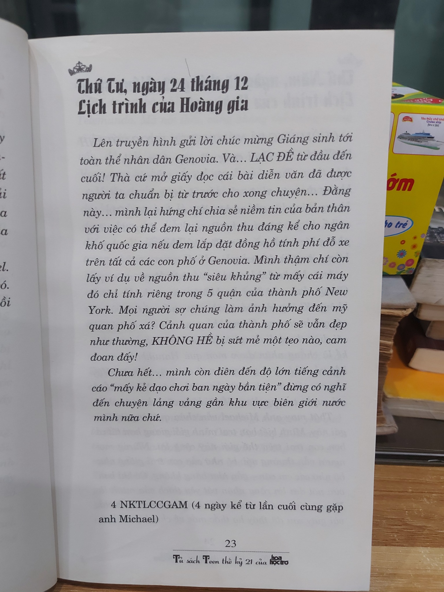 NHẬT KÍ CÔNG CHÚA – MEG CABOT