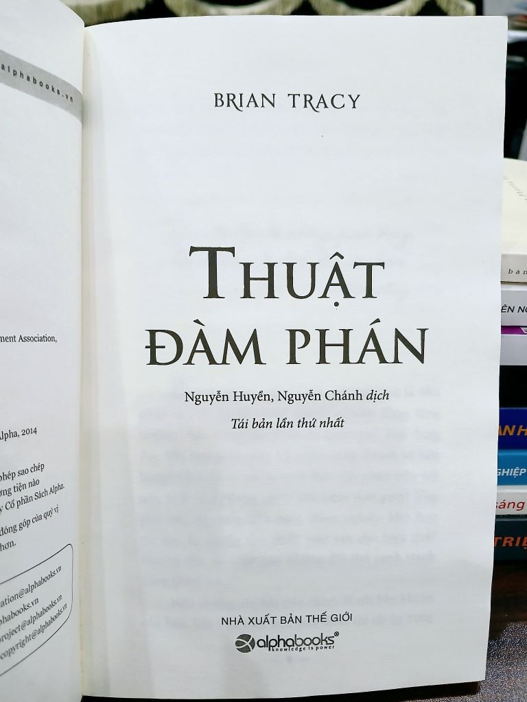 Thuật đàm phán – Brian Tracy - Ảnh thực tế 5