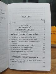 200 CÂU HỎI VỀ DINH DƯỠNG VÀ SỨC KHỎE CỦA BÉ – GIÁO SƯ TỪA TÍCH ĐỨC, ĐƯỜNG KIỆN HÒA - ảnh 5