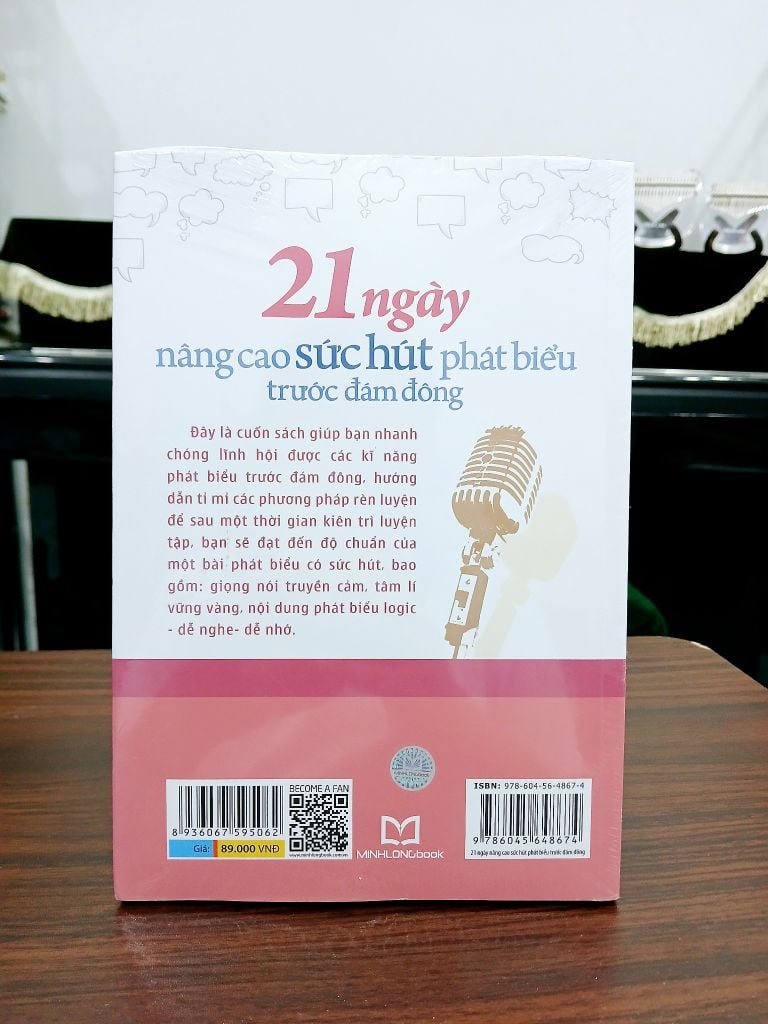 21 ngày nâng cao sức hút phát biểu trước đám đông – An A Mạn - Ảnh chụp thực tế