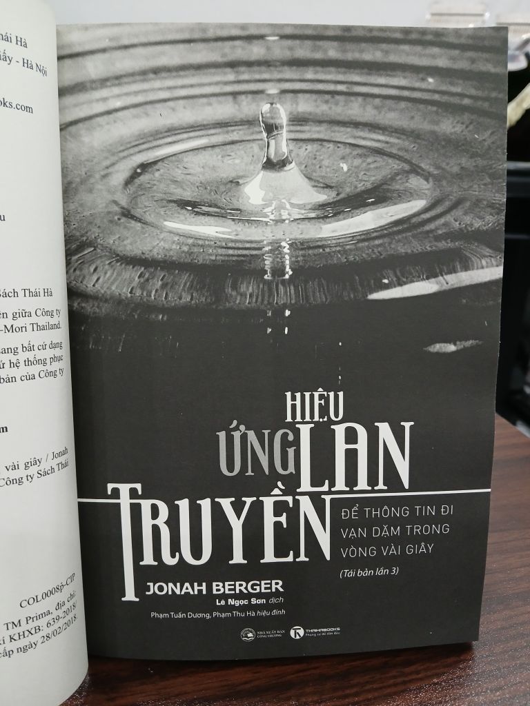 Hiệu ứng lan truyền – Jonah Berger - Ảnh thực tế 4