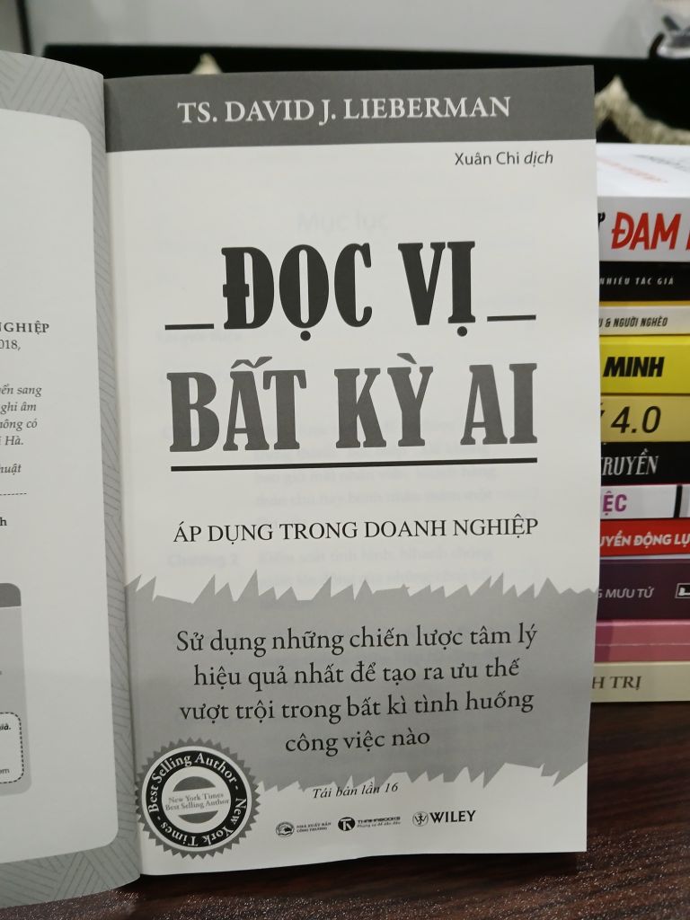 Đọc vị bất kỳ ai – TS. David J. Lieberman - Ảnh thực tế 5
