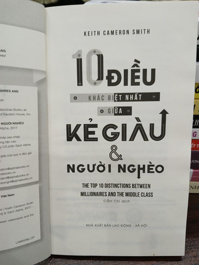 10 điều khác biệt nhất của kẻ giàu & người nghèo – Keith Cameron Smith - Ảnh thực tế 5