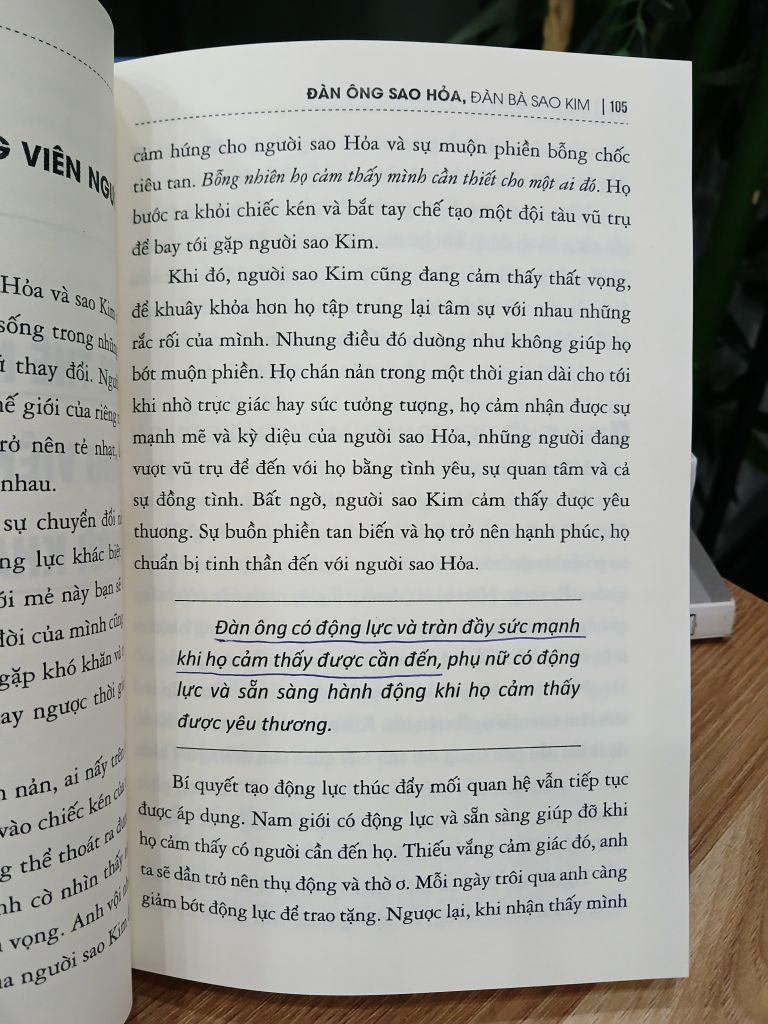 Đàn Ông Sao Hỏa, Đàn Bà Sao Kim – John Gray - Ảnh thực tế 7