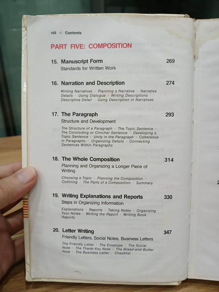 English Grammar and Composition – Harcourt Brace Jovanovich - Ảnh thực tế 9