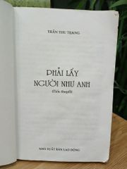 Phải lấy người như anh – Trần Thu Trang - ảnh 5