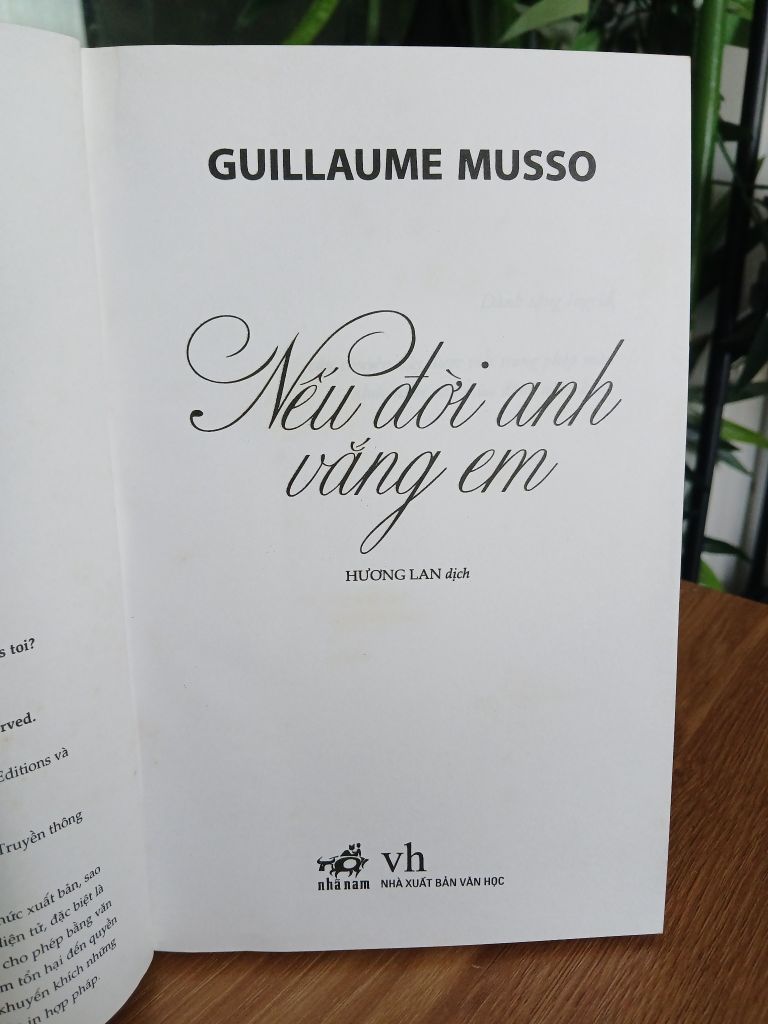 Nếu đời anh vắng em – Guillaume Musso - Ảnh thực tế 5