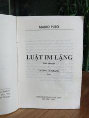 Luật im lặng – Mario Puzo - ảnh 5