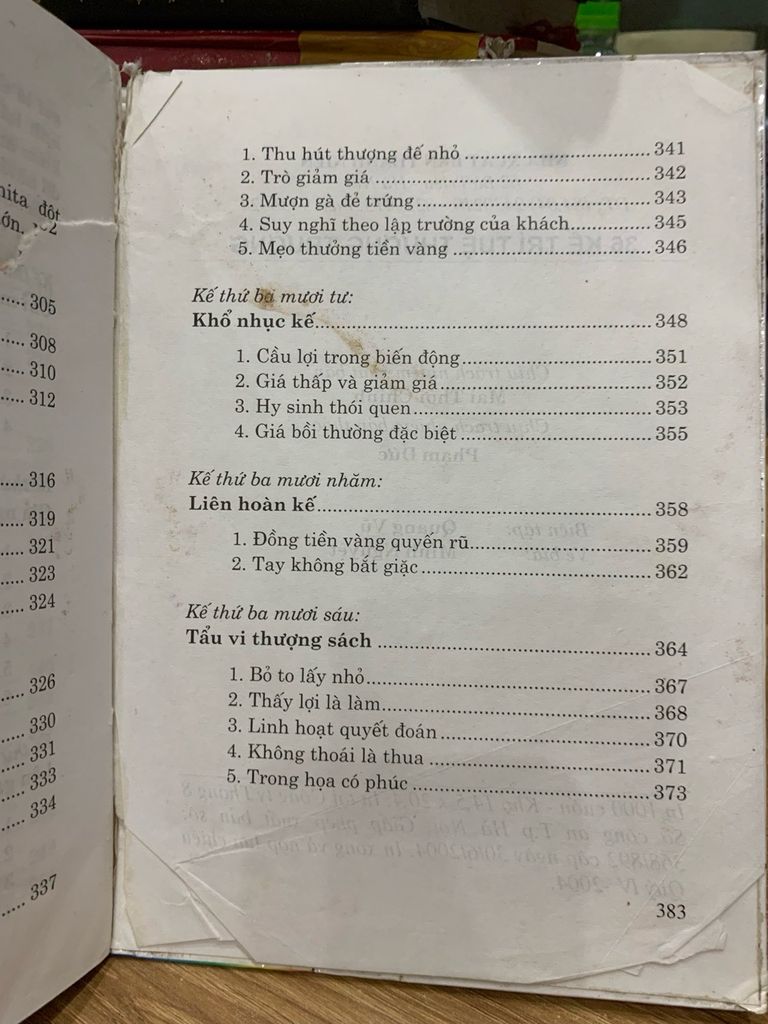 36 kế trí tuệ thương trường -Trương Vĩnh Quân - Ảnh thực tế 4