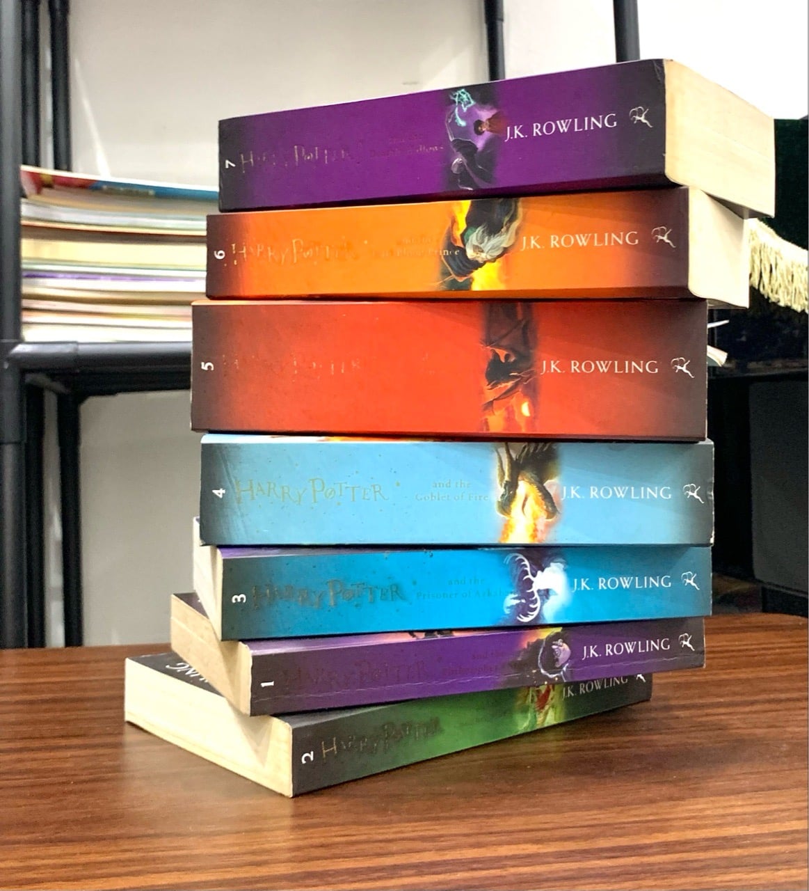 Harry Potter (Trọn bộ 7 tập, bản tiếng Anh)