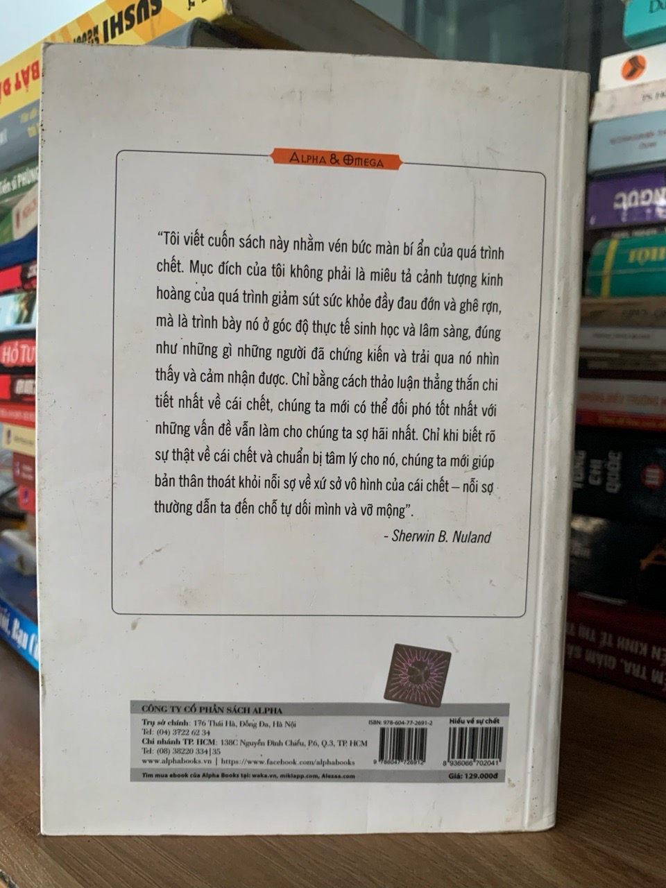 How We Die Hiểu về sự chết -Sherwin B.Nuland