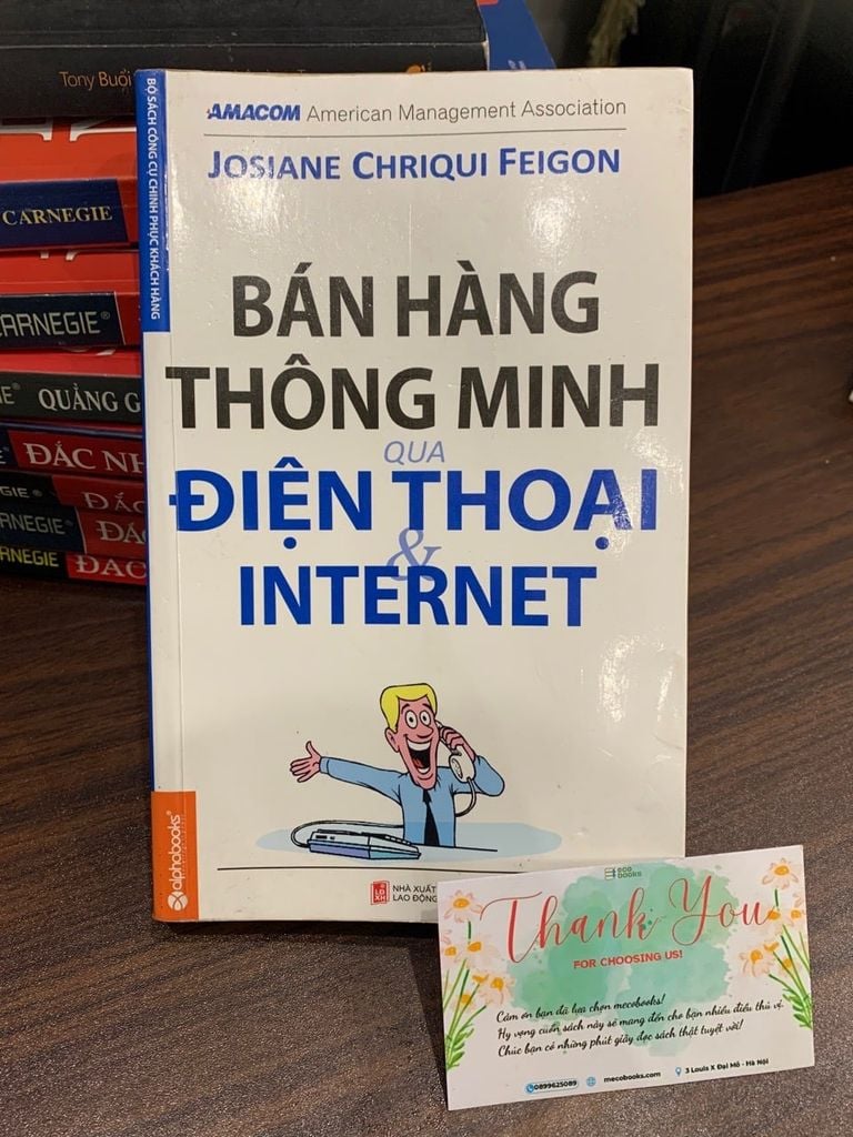 Bán hàng thông minh qua điện thoại&amp; internet- Josiane Chriqui Feigon